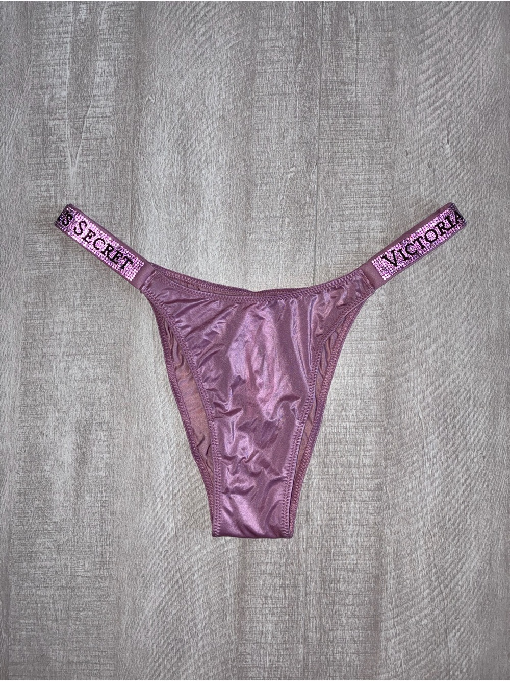 Victoria’s Secret Shine Strap Brazilian Panty Medium
